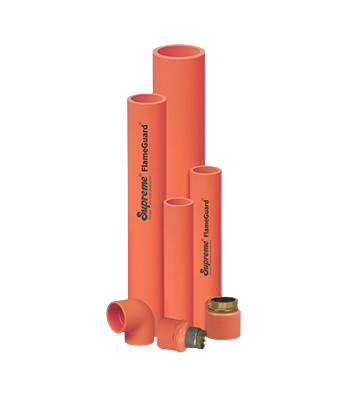 Fire CPVC pipes