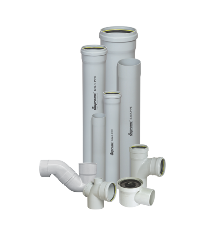 SWR pipes and fittings