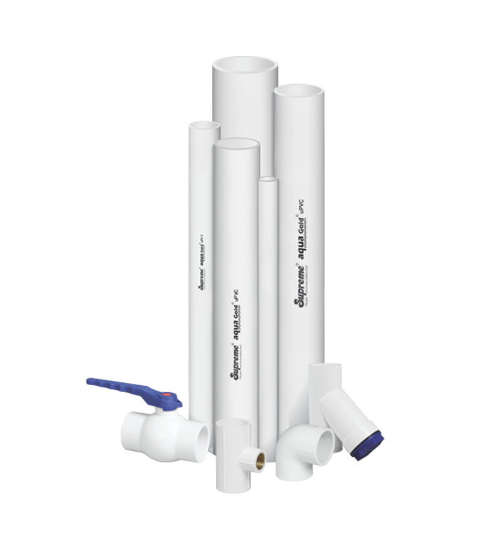 UPVC pipes and fittings